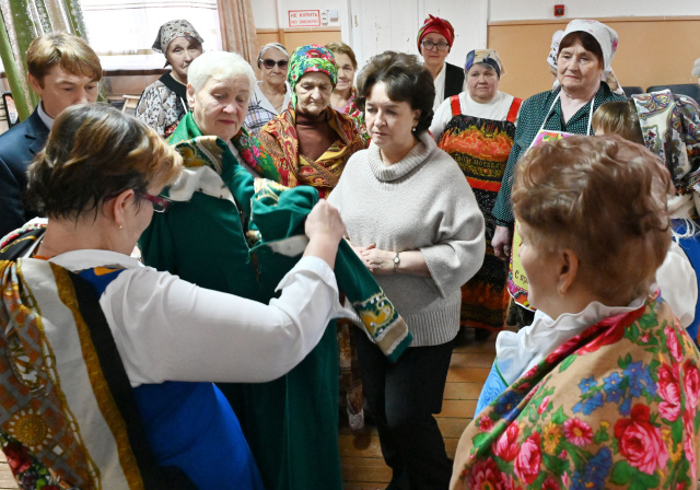 Марина Дмитриева посетила Ильинский муниципальный район
