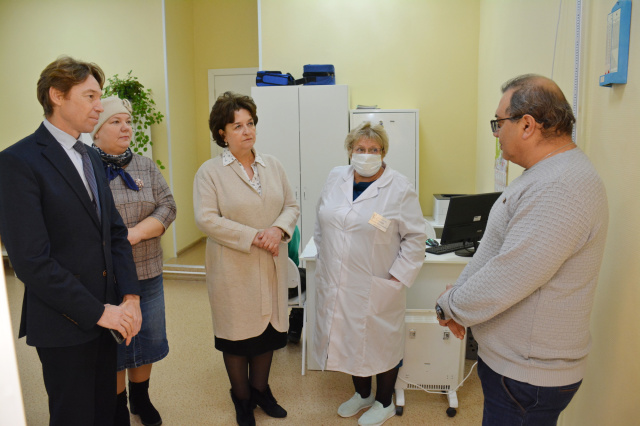 Марина Дмитриева посетила с рабочим визитом Ильинский район