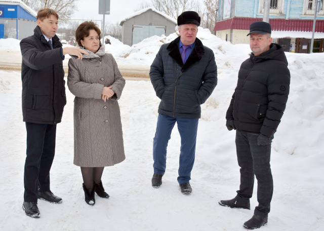 Марина Дмитриева посетила Ильинский район