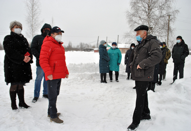 Жители деревни Гаврилково выбрали место под строительство нового ФАПа