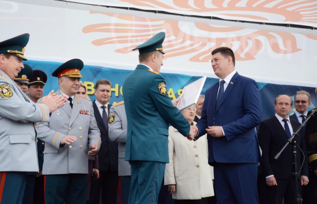 Виктор Смирнов принял участие в мероприятиях, посвященных Дню знаний, прошедших в Ивановской области