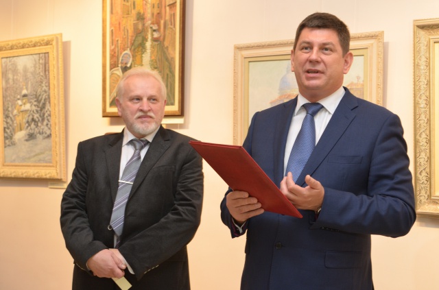 В областном центре открылась выставка Александра Антохина