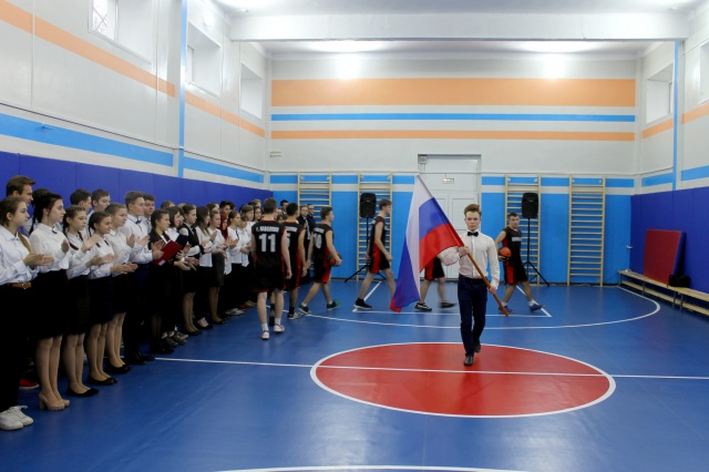 В Наволокской школе №1 открыли новый спортивный зал В Наволокской школе №1 открыли новый спортивный зал