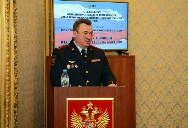 Начальник УМВД России по Ивановской области выступил с отчетом в региональном парламенте