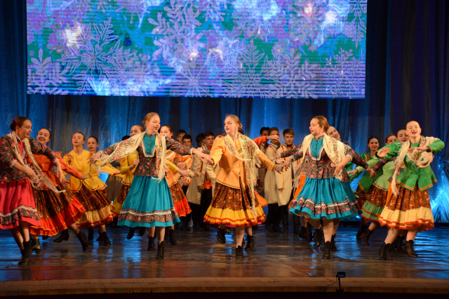 Хореографический ансамбль «Улыбка» отметил свое 45-летие