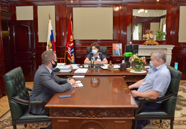 Председатель Ивановской областной Думы  провела встречу с бизнес-омбудсменом
