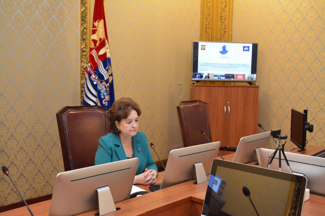 Марина Дмитриева приняла участие в заседании Совета законодателей Сибирского федерального округа