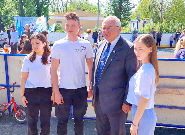 В четвертом областном избирательном округе прошли мероприятия, посвященные Дню защиты детей