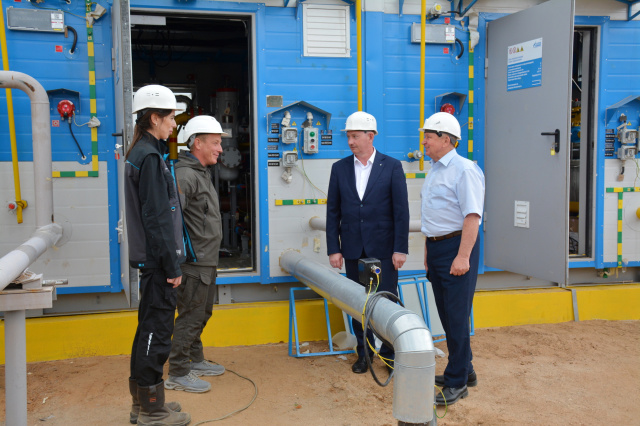 В Ивановской области подходит к завершению строительство газопровода-отвода и ГРС «Лух»